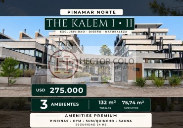 Venta Departamento Pinamar The Kalem II