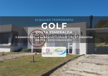 Alquiler temporal Golf 1 lote 55